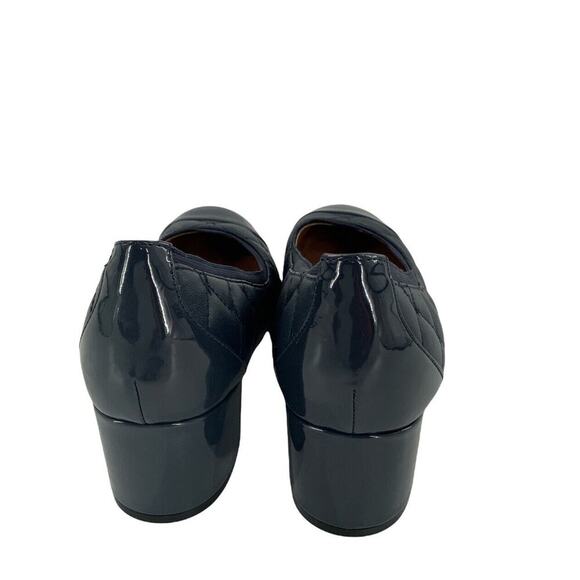 Vionic Ruby Olympia Quilted Block Pump Leather Heel Size 8 Elegant Formal Office - Picture 7 of 10